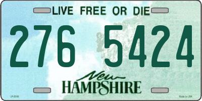 NH license plate 2765424