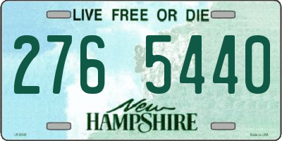 NH license plate 2765440