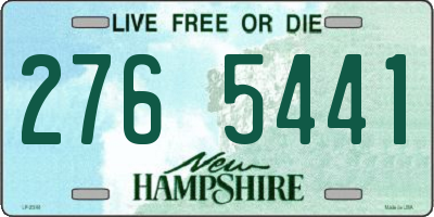 NH license plate 2765441