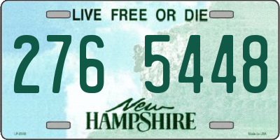 NH license plate 2765448