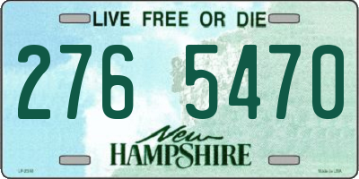 NH license plate 2765470