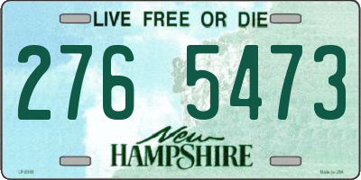 NH license plate 2765473
