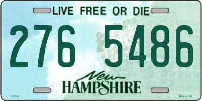 NH license plate 2765486