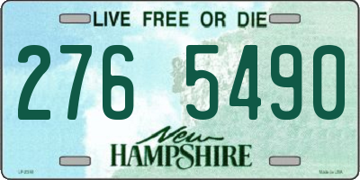 NH license plate 2765490