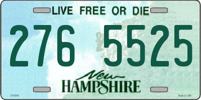 NH license plate 2765525
