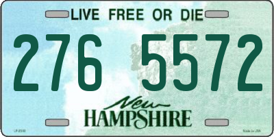 NH license plate 2765572