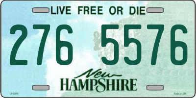 NH license plate 2765576