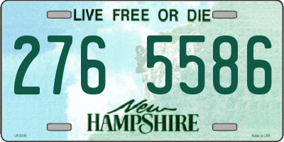 NH license plate 2765586