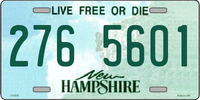 NH license plate 2765601