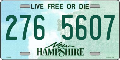 NH license plate 2765607