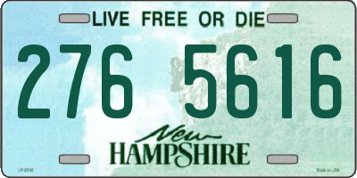 NH license plate 2765616