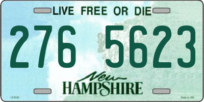NH license plate 2765623