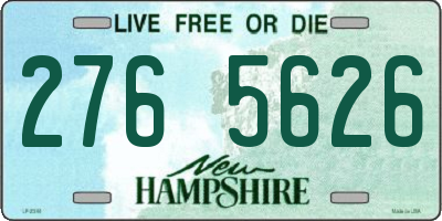 NH license plate 2765626