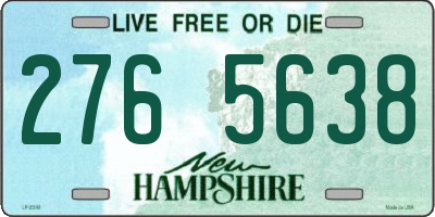 NH license plate 2765638