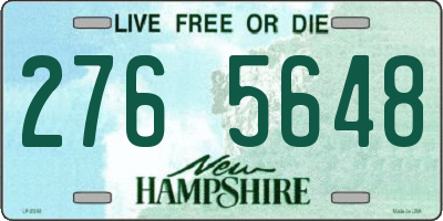 NH license plate 2765648