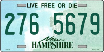 NH license plate 2765679