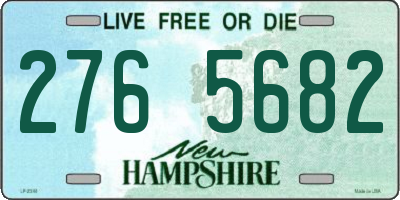 NH license plate 2765682