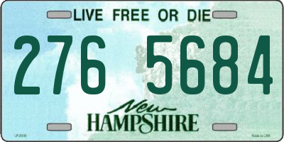 NH license plate 2765684