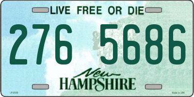NH license plate 2765686