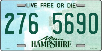 NH license plate 2765690