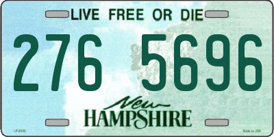 NH license plate 2765696