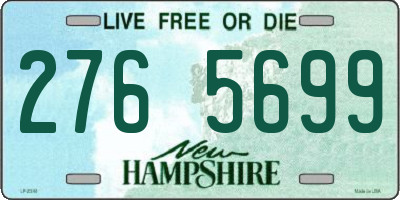 NH license plate 2765699