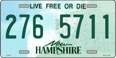NH license plate 2765711