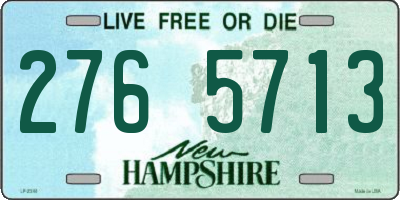 NH license plate 2765713