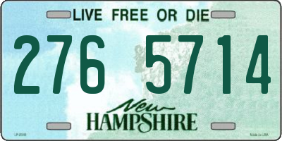 NH license plate 2765714