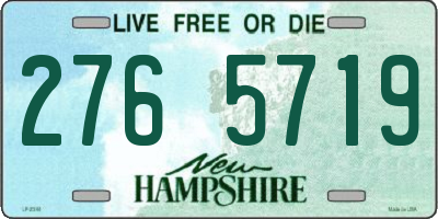 NH license plate 2765719