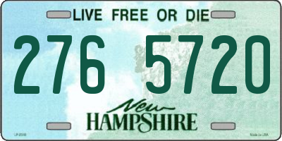 NH license plate 2765720