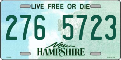 NH license plate 2765723