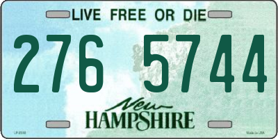 NH license plate 2765744