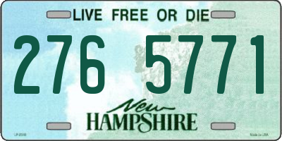 NH license plate 2765771
