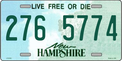 NH license plate 2765774