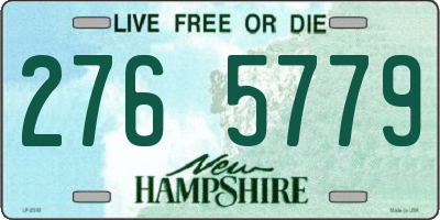 NH license plate 2765779