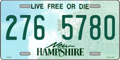 NH license plate 2765780