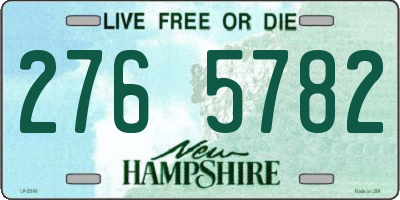 NH license plate 2765782