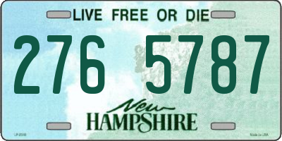 NH license plate 2765787