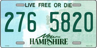 NH license plate 2765820
