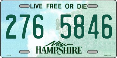 NH license plate 2765846