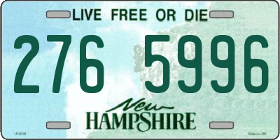 NH license plate 2765996