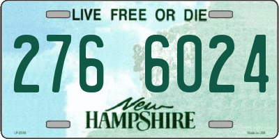 NH license plate 2766024