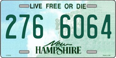 NH license plate 2766064