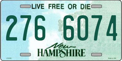NH license plate 2766074
