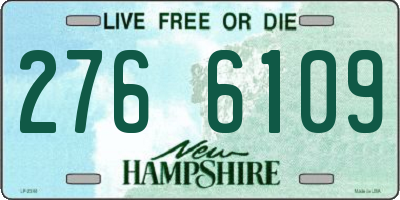 NH license plate 2766109