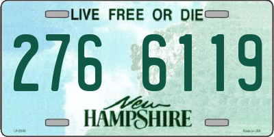 NH license plate 2766119