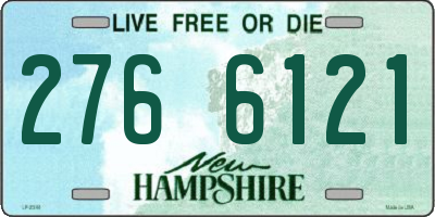 NH license plate 2766121