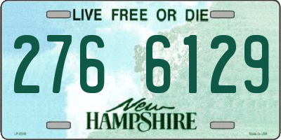 NH license plate 2766129