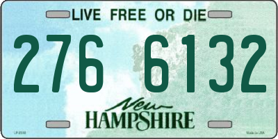 NH license plate 2766132